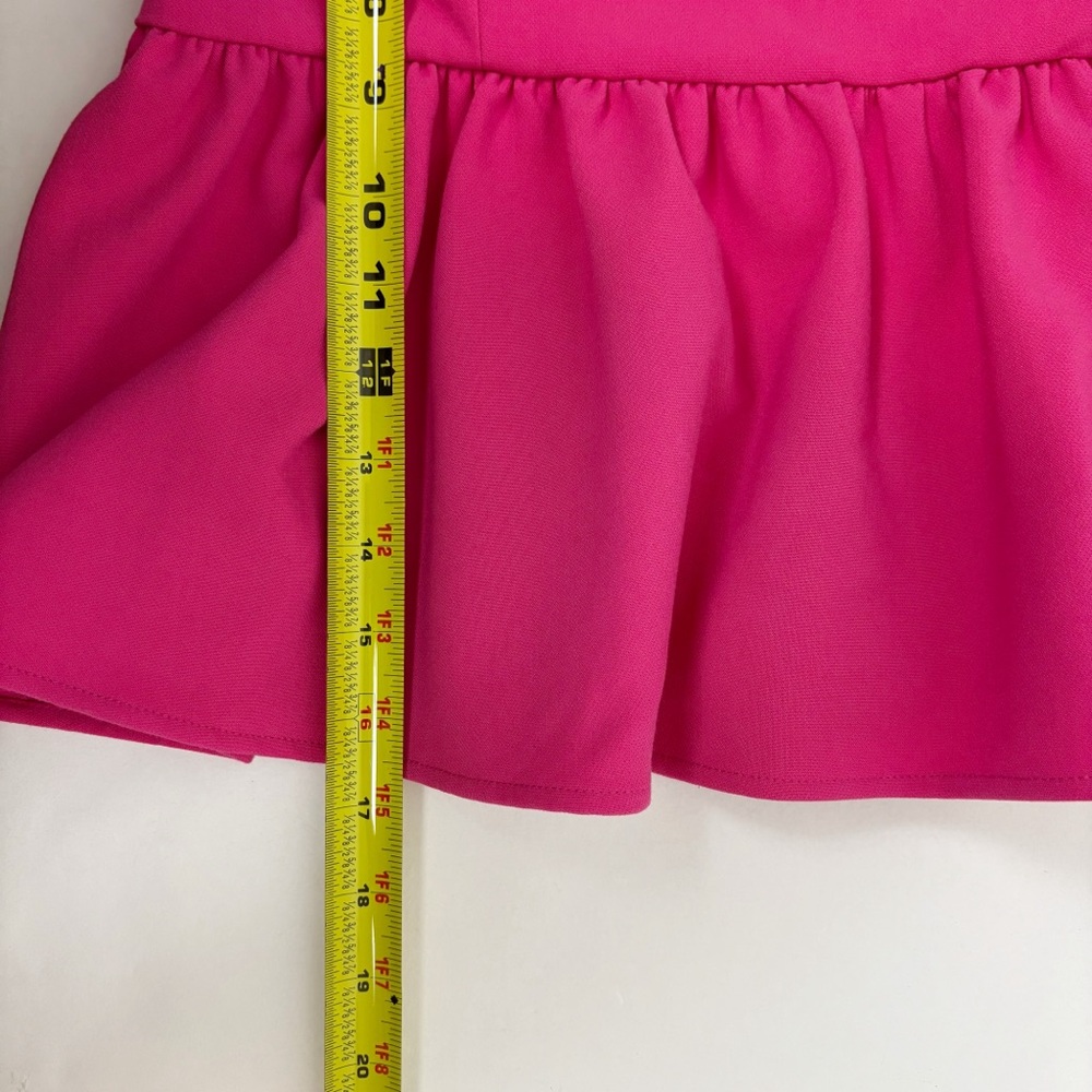 French Connection Whisper Strapless Peplum Top Size 12 - Picture 9 of 9